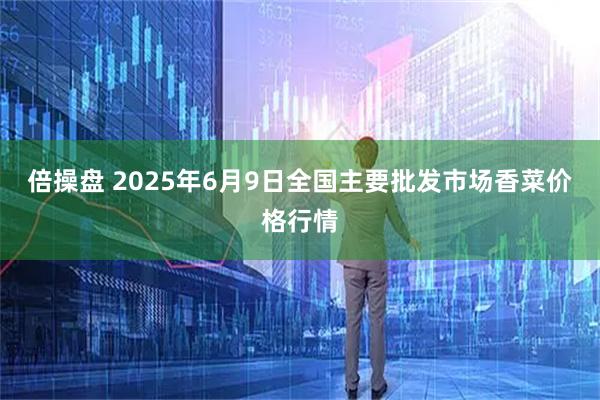 倍操盘 2025年6月9日全国主要批发市场香菜价格行情